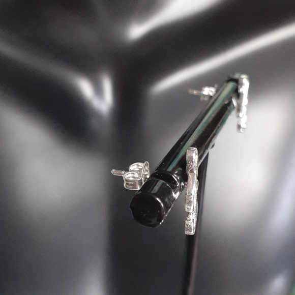 18K Gold F. MUSIC NOTES Earrings - Picture 5 of 5